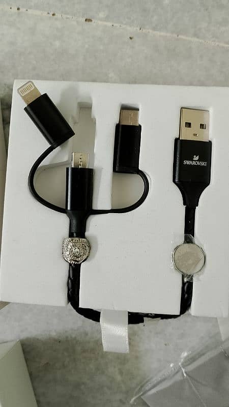 Swarovski charging cable imported 3