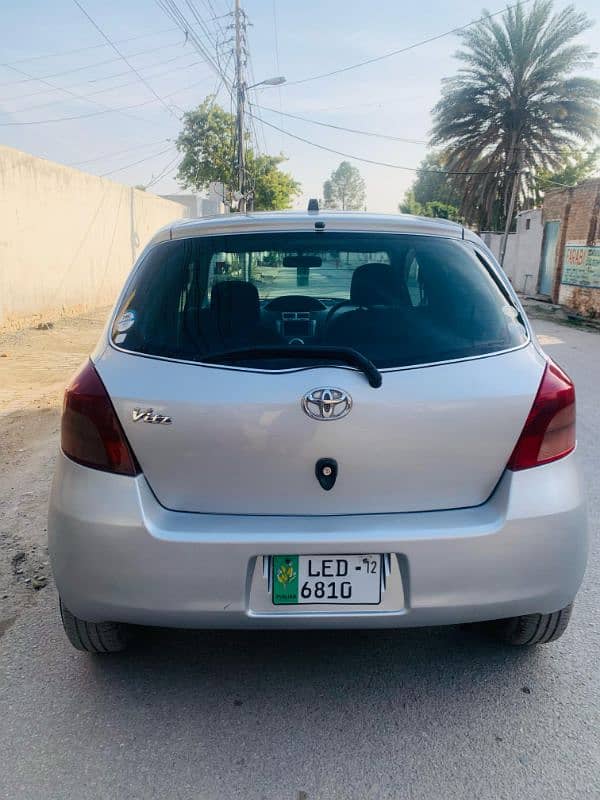 Toyota Vitz 2007 model 2012 register totally untouched. . 10