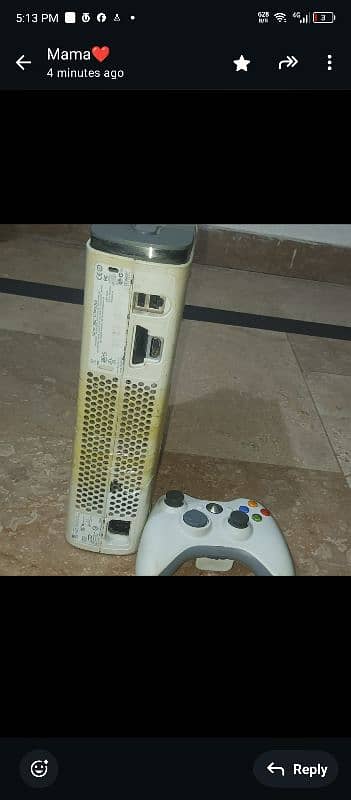 xbox 360 full loaded with game Broken 2