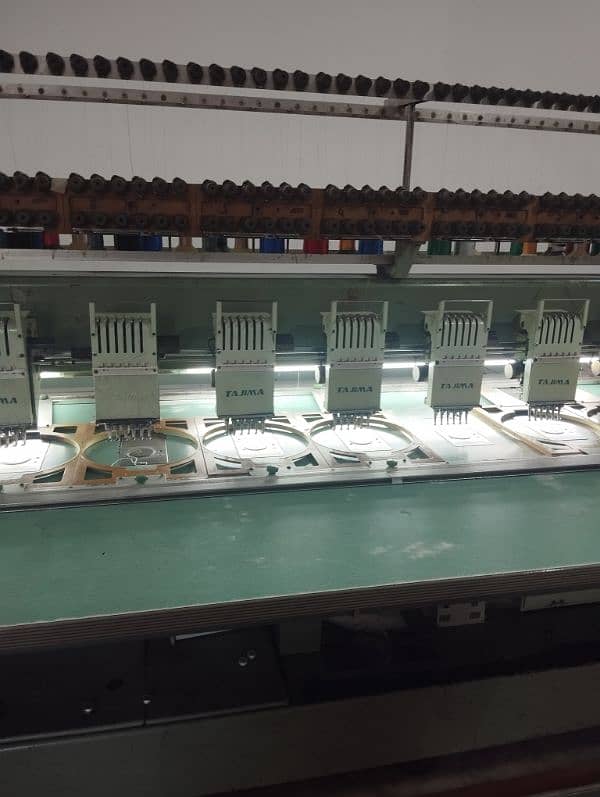 Tajima H model embroidery machine 2