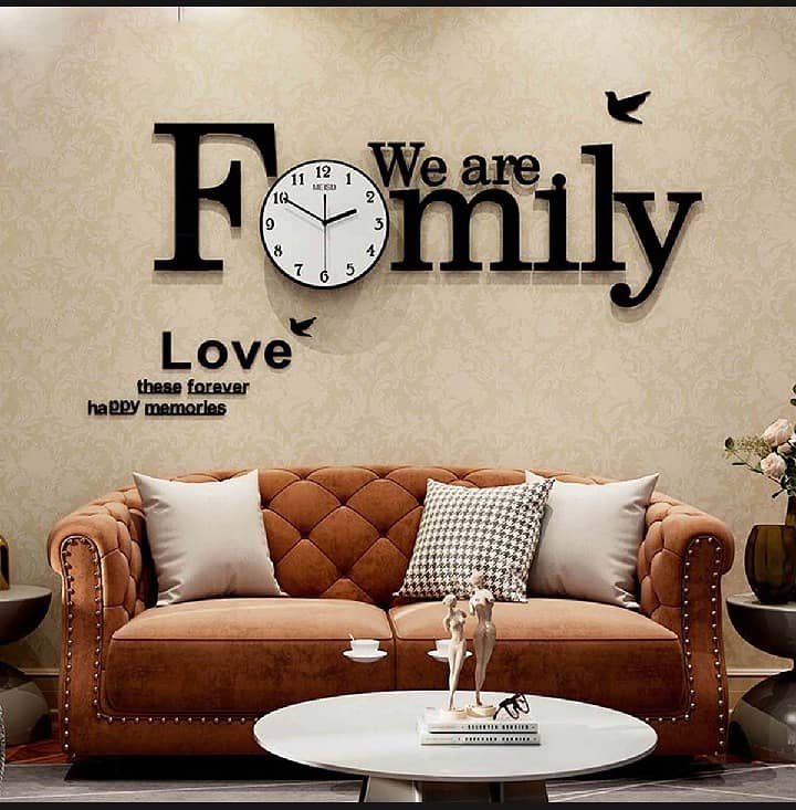 We Are Family Wall Clock 0