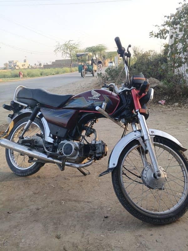 Honda cd 70 2021 model 1