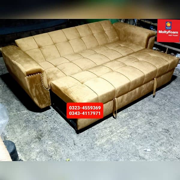 Sofa cum bed Molty double bed folding bed / dining table / sofacumbed 8