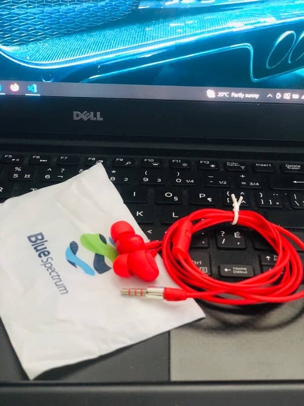 Spectrum Blue Handfree Earphone 2