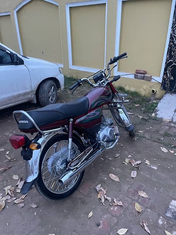 Honda CD 70 2023 model 2