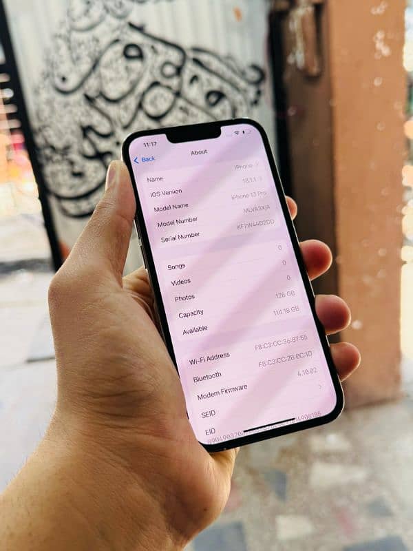 iphone 13 Pro 128GB Non PTA 2 Months Sim Time 9