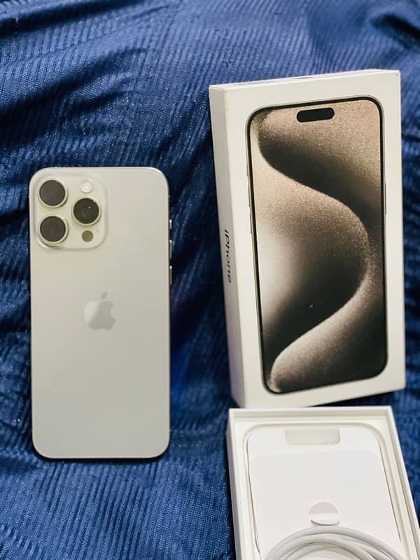 iPhone 15 Pro Max 256GB Natural Titanium 5G With FaceTime -Non PTA 4