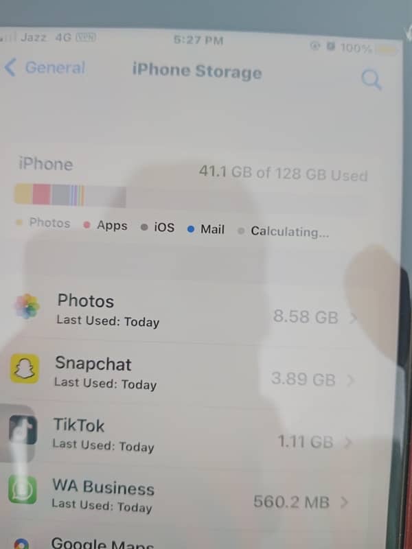 iphone 7plus pta aproved 128Gb 7