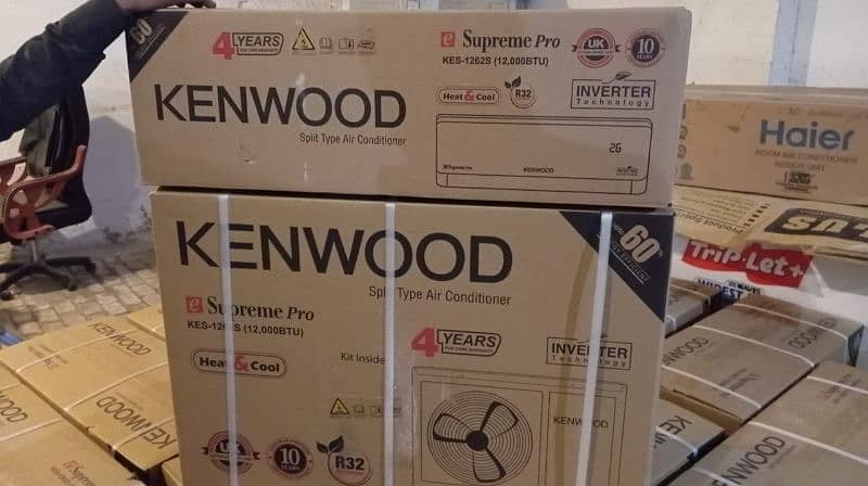 Kenwood 1.0 ton DC inverter heat and cool 1