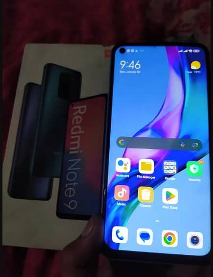 Xiaomi Redmi Note 9 - PTA Approved | 4GB RAM + 128GB ROM |Box| Likenew 0