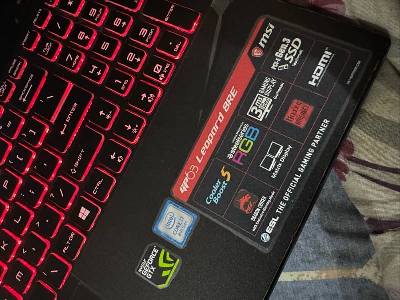 URGENT SALE | MSI GAMING LAPTOP 6GB 1060 Card, 16GB DDR4 Ram 1