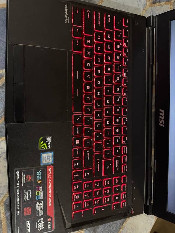 URGENT SALE | MSI GAMING LAPTOP 6GB 1060 Card, 16GB DDR4 Ram 5