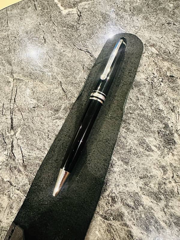 Montblanc Meisterstück Classique Rollerball Pen – Platinum Edition 0