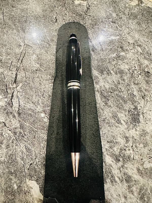 Montblanc Meisterstück Classique Rollerball Pen – Platinum Edition 2