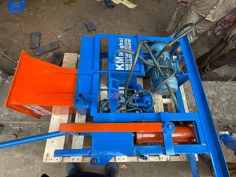 Block making machine, Tuff tile machine , Paver machine concrete tile 12