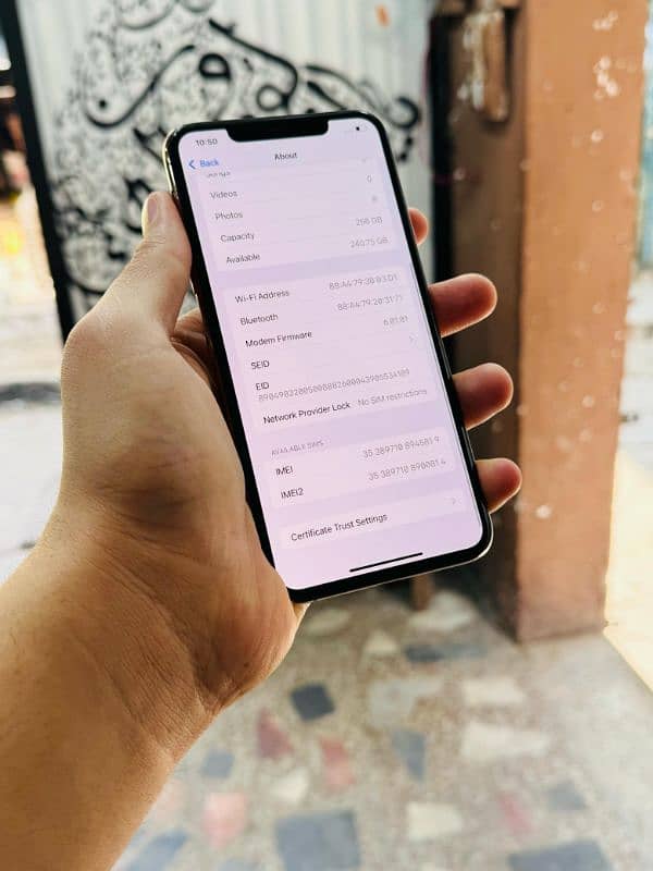 iphone 11 Pro Max 256GB Non PTA Waterpack 3