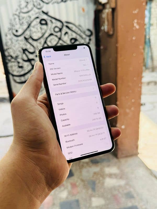 iphone 11 Pro Max 256GB Non PTA Waterpack 6