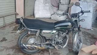 Honda 125 self start 2024 total ok 10/10 al document clear urgent sale