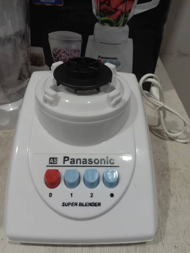 panasonic blender, grinder, dry mill (3in 1) brand new 3