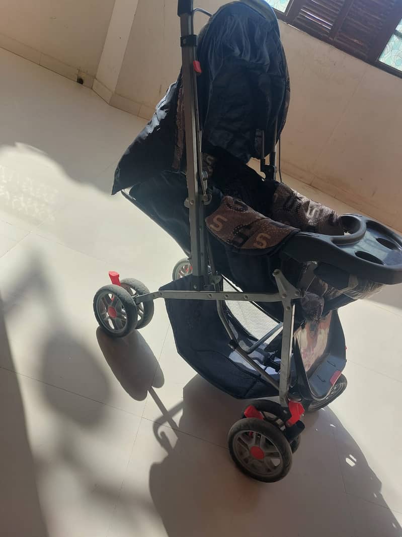 Baby Walker / Stroller / Pram for sale , near malir cant 2