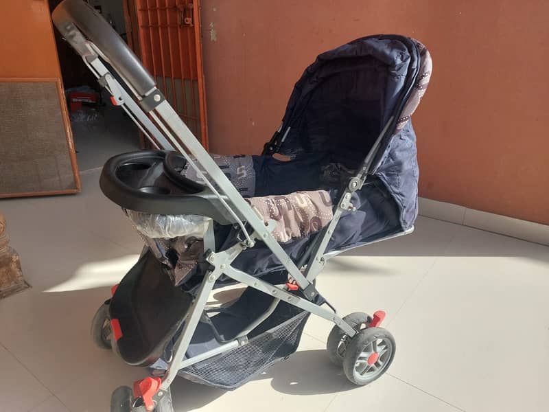 Baby Walker / Stroller / Pram for sale , near malir cant 4