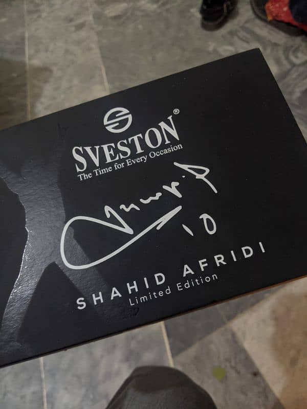 Sveston Prestige Royale Shahid Afridi Limited Edition. 2