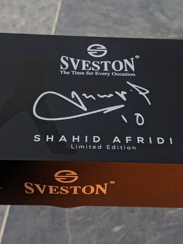 Sveston Prestige Royale Shahid Afridi Limited Edition. 3