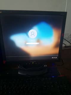 monitor and CPU for sale