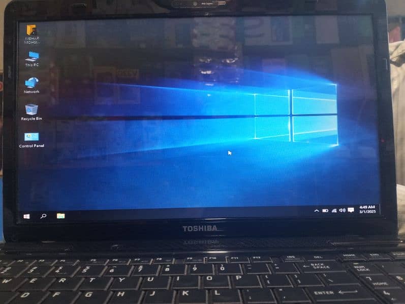 Toshiba Brand Laptop 4Gb Ram 500Gab Rom 2