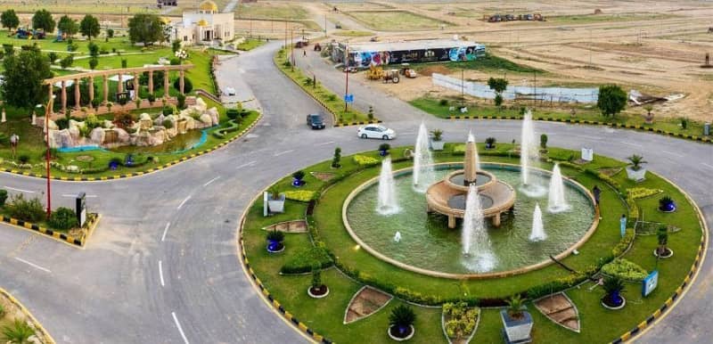 Prime Location 10 Marla Plot for Sale in G Block Central Park Lahore 10