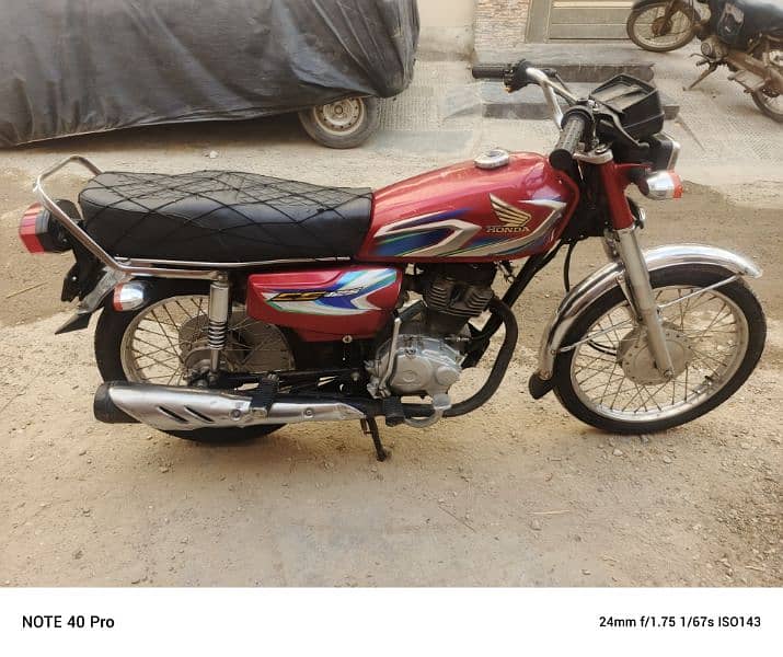 HONDA CG 125 Model 2022 1st Owner ORIGINAL CONDITION 2