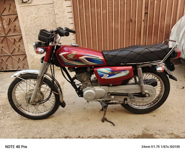 HONDA CG 125 Model 2022 1st Owner ORIGINAL CONDITION 3