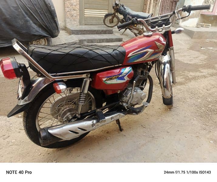 HONDA CG 125 Model 2022 1st Owner ORIGINAL CONDITION 4