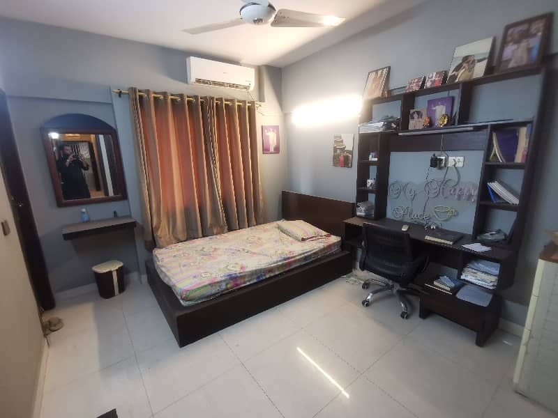 Fully furnished apartment for Rent for long term only swimming pool also 1