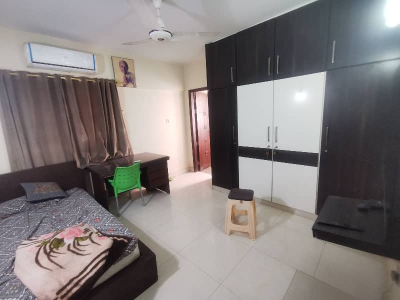 Fully furnished apartment for Rent for long term only swimming pool also 2