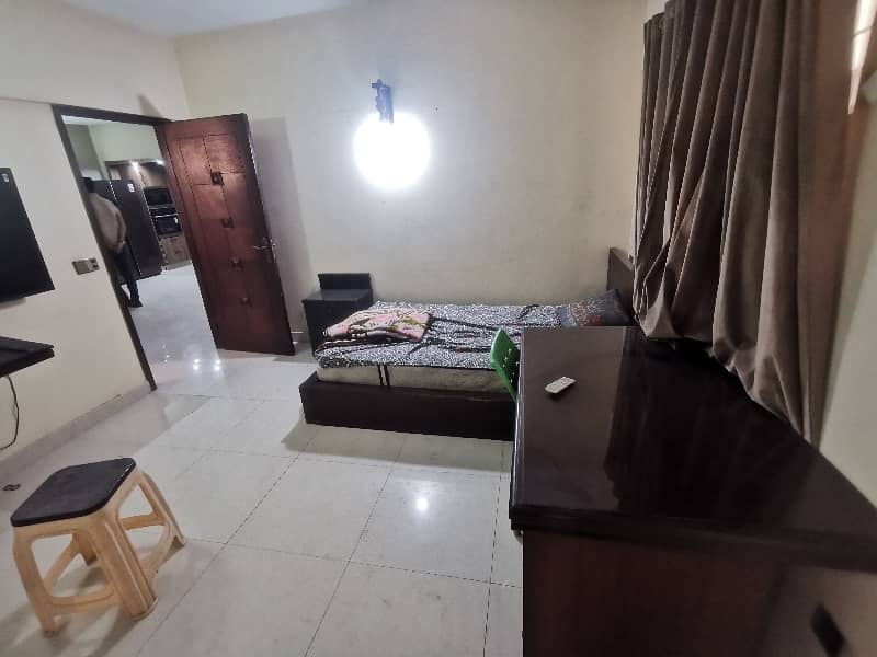 Fully furnished apartment for Rent for long term only swimming pool also 4