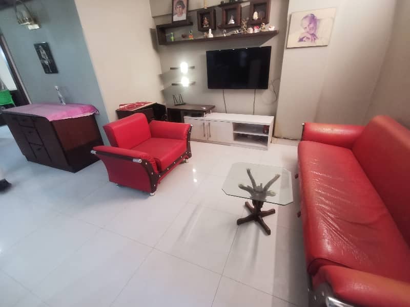 Fully furnished apartment for Rent for long term only swimming pool also 8