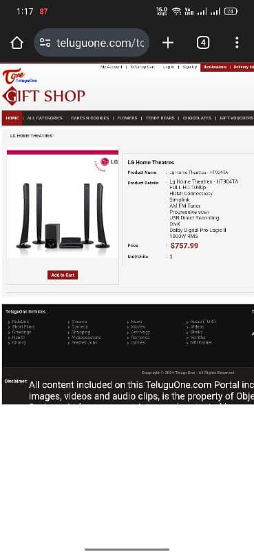 lg. 3D blu-Ray 5.1 surround sound system Powerful 1000 Watts 9