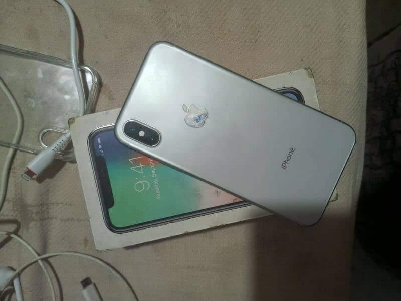 iphone X 64gb lush conditions officially pta approved original phone h 7