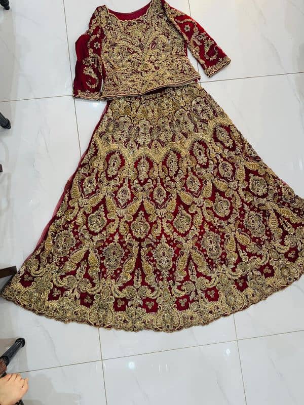 Bridal Lehnga/ Designer Lehnga/ Dress/Bridal outfit/ Bridal Attire 4