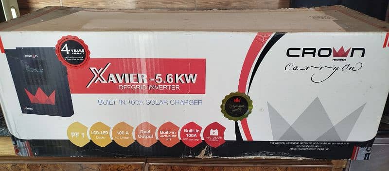 Solar Inverter Sell Crown Xavier 5.6 kw 3