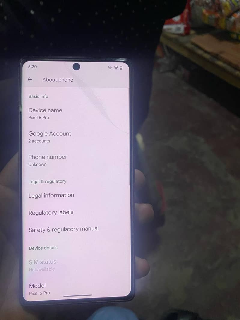 Google pixel 6 pro original only chat 2