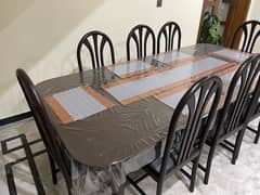 Solid Wood 8 Seater Dining Table