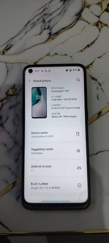 OnePlus N10 5G dual sim 4