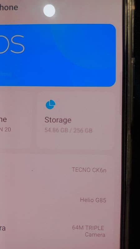 tecno Camon 20  256gb only box chager 4