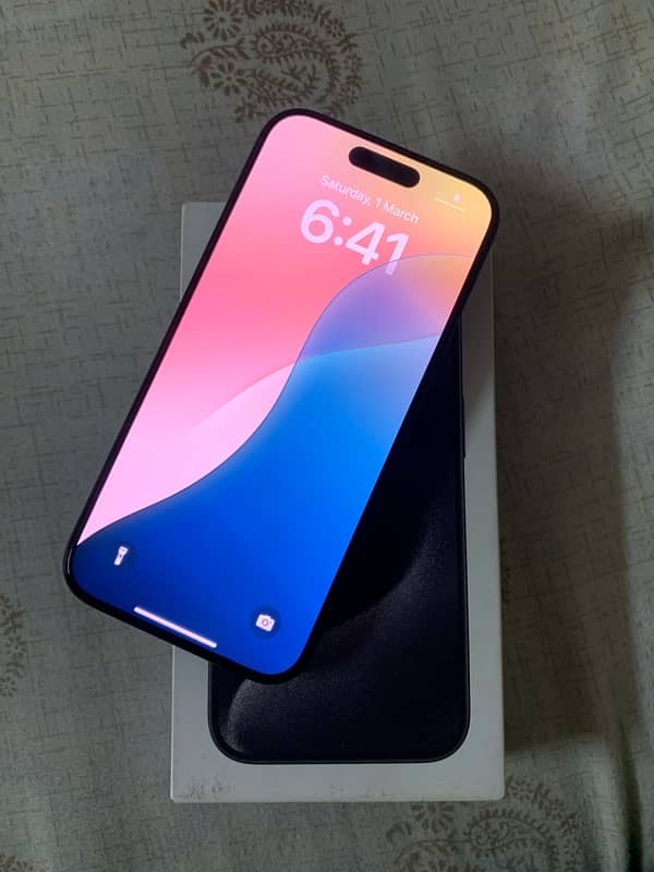 iPhone 15 pro PTA Approved 1