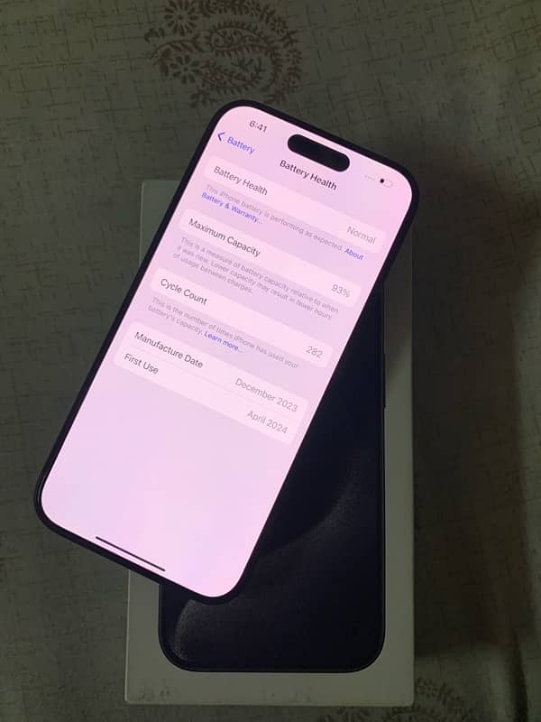 iPhone 15 pro PTA Approved 2