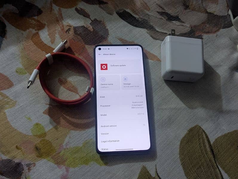 OnePlus 9 8Gb Dual Sim 10 by 10 65Watt Charger 1