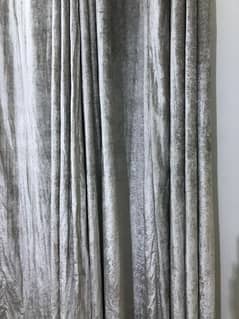 shimer velvet colour light grey type with silver touch