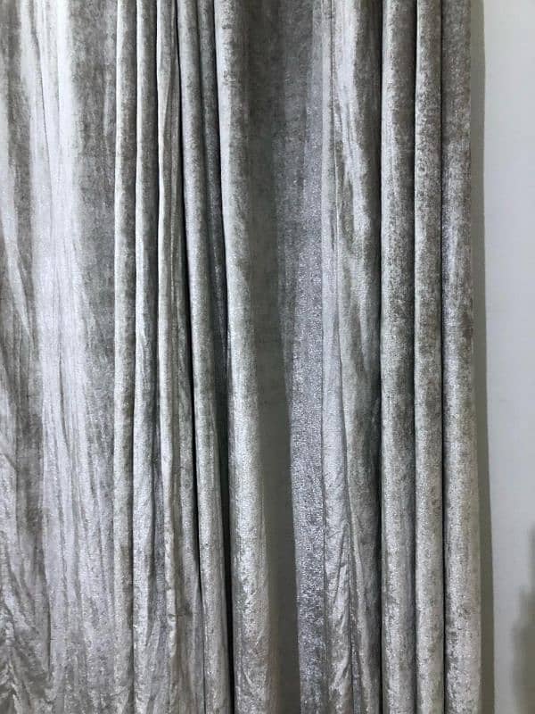 shimer velvet colour light grey type with silver touch 0